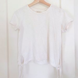 Madewell side-tie top